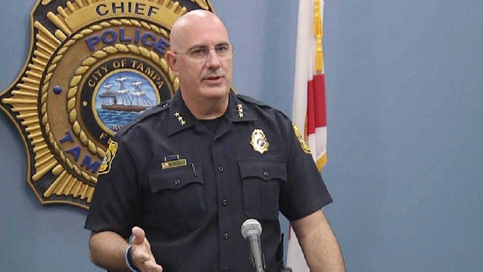 Tampa police Chief Brian Dugan
