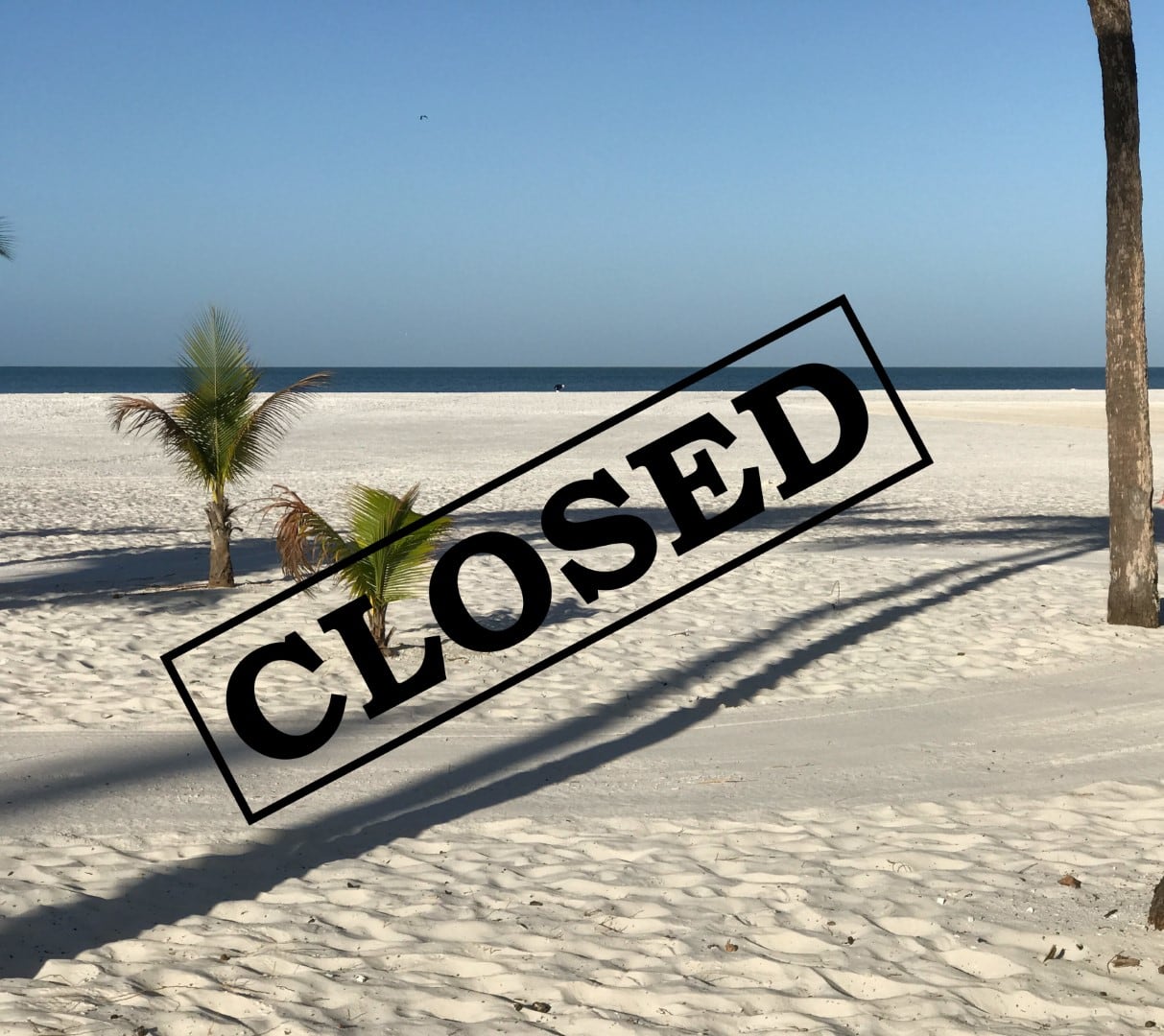 Corona Virus Closes many Beaches