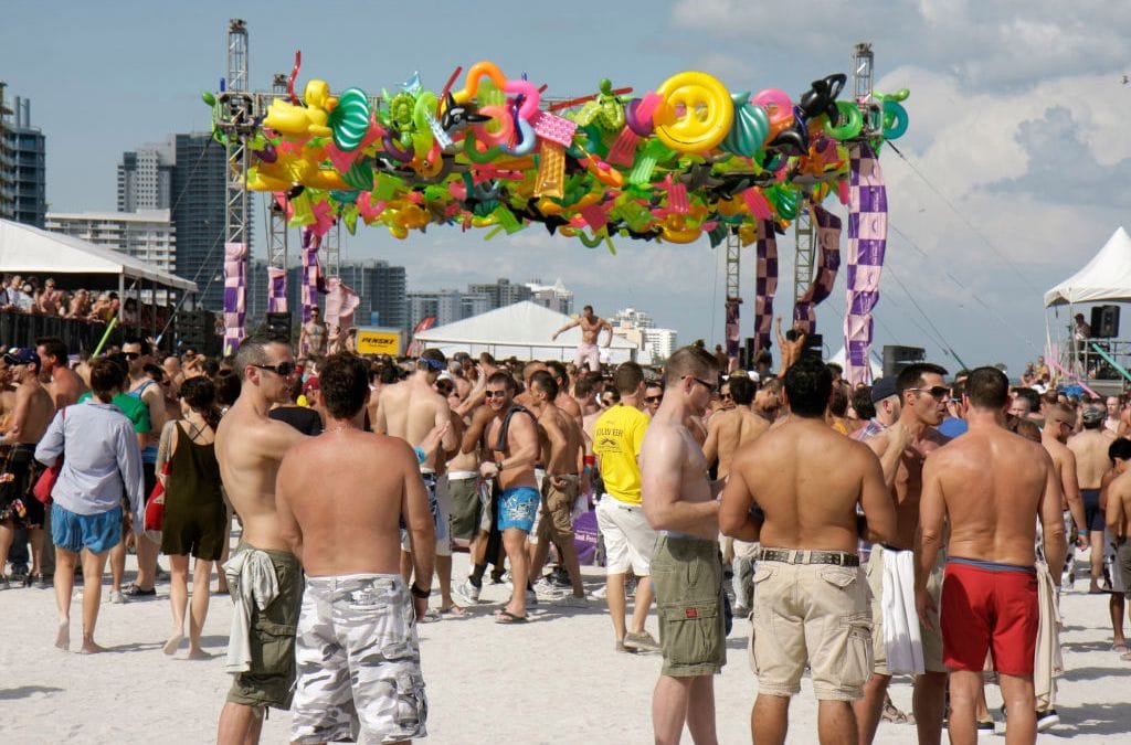 The Winter Party Festival on Miami Beach