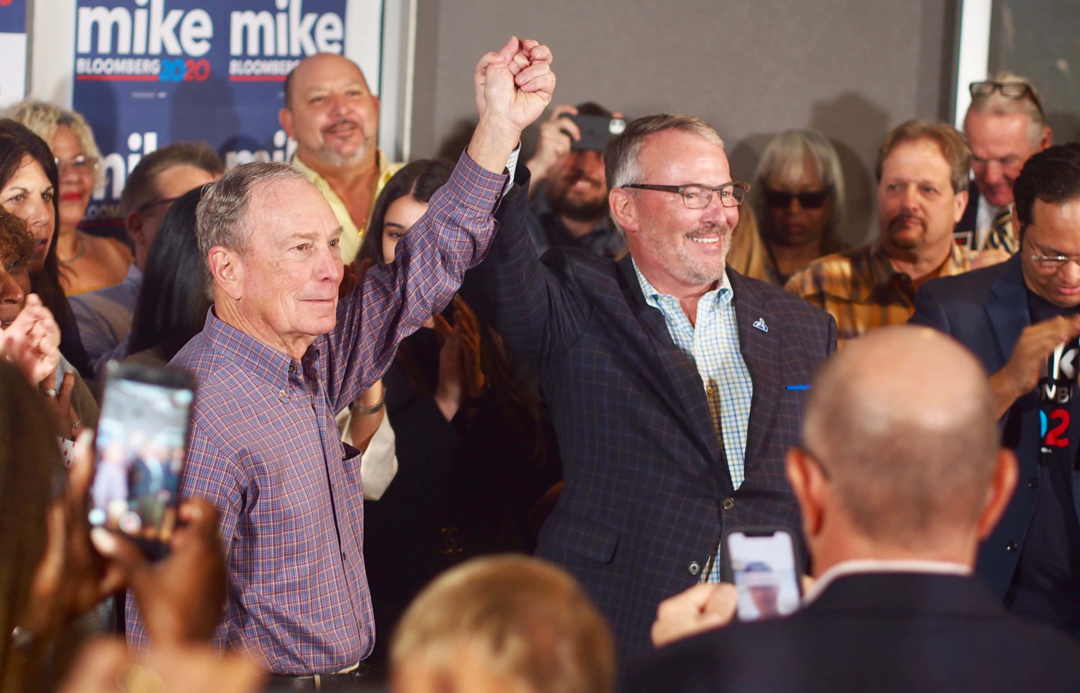 Mike Bloomberg and Buddy Dyer