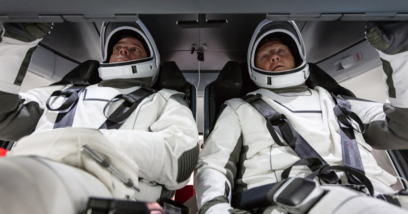 NASA Astronauts Doug Hurley and Bob Behnken