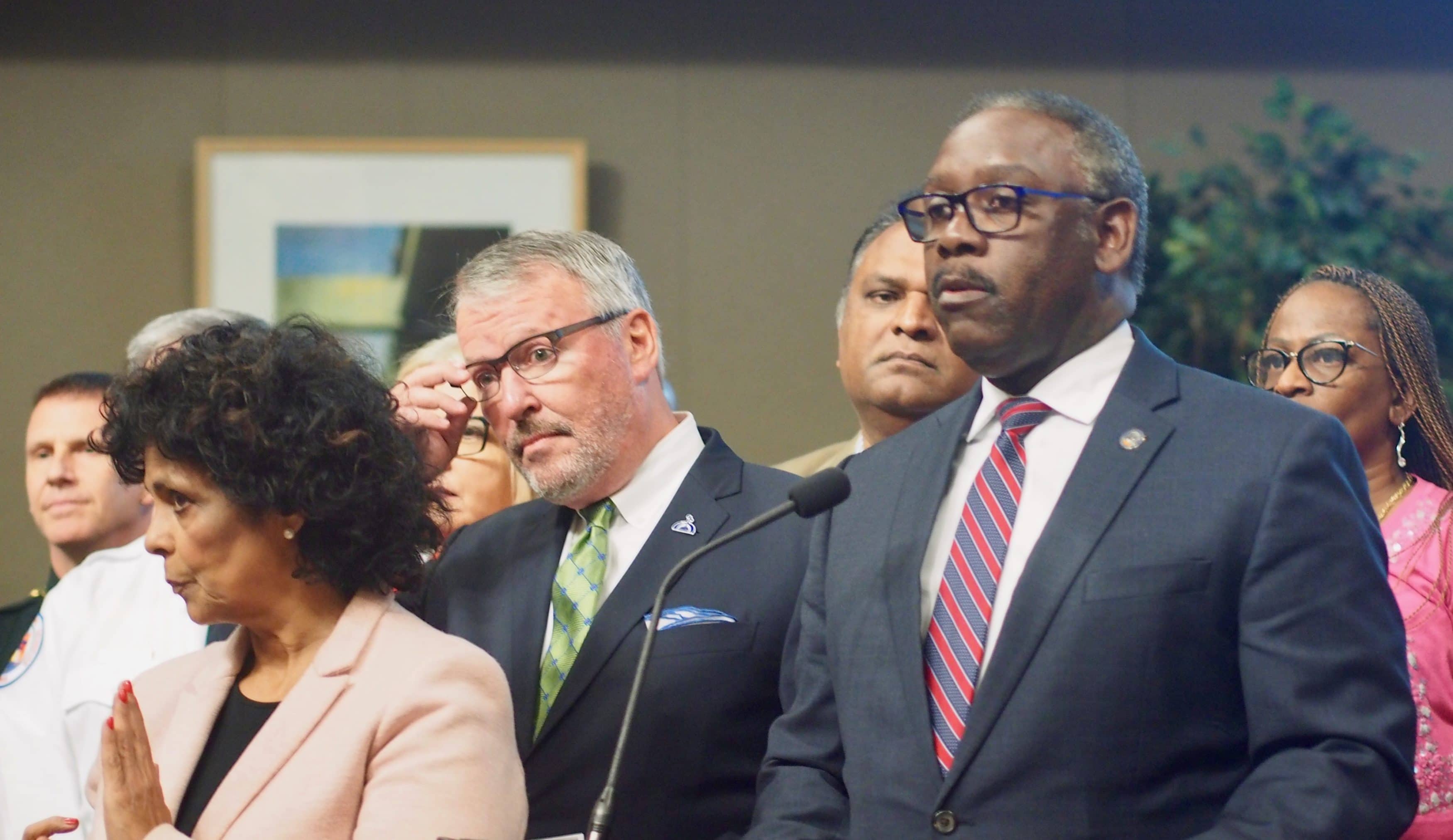 Buddy Dyer and Jerry Demings