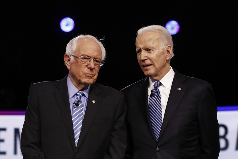 Sanders and biden