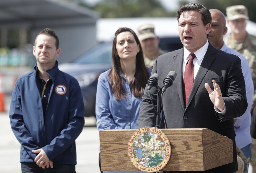 desantis, ron - at miami test site