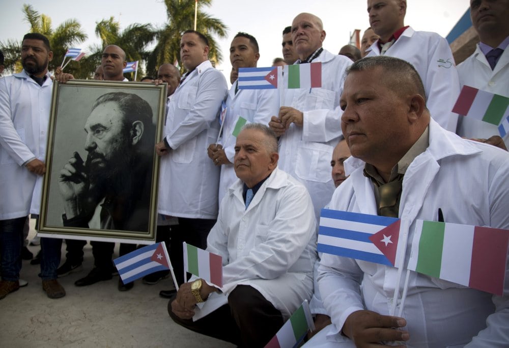 AP photo - Cuban coronavirus doctors