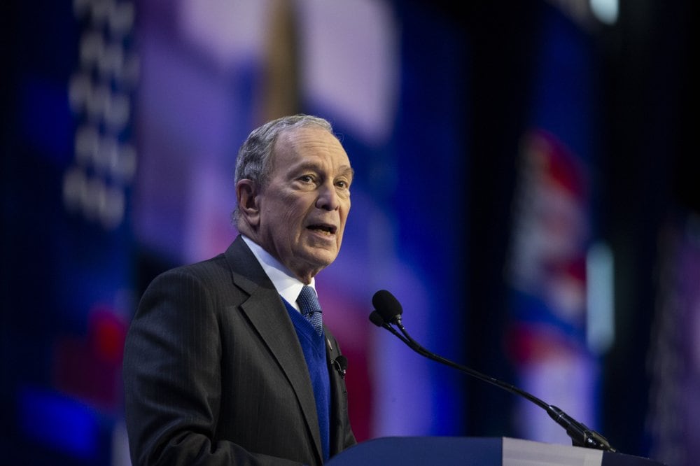 Bloomberg at AIPAC - AP