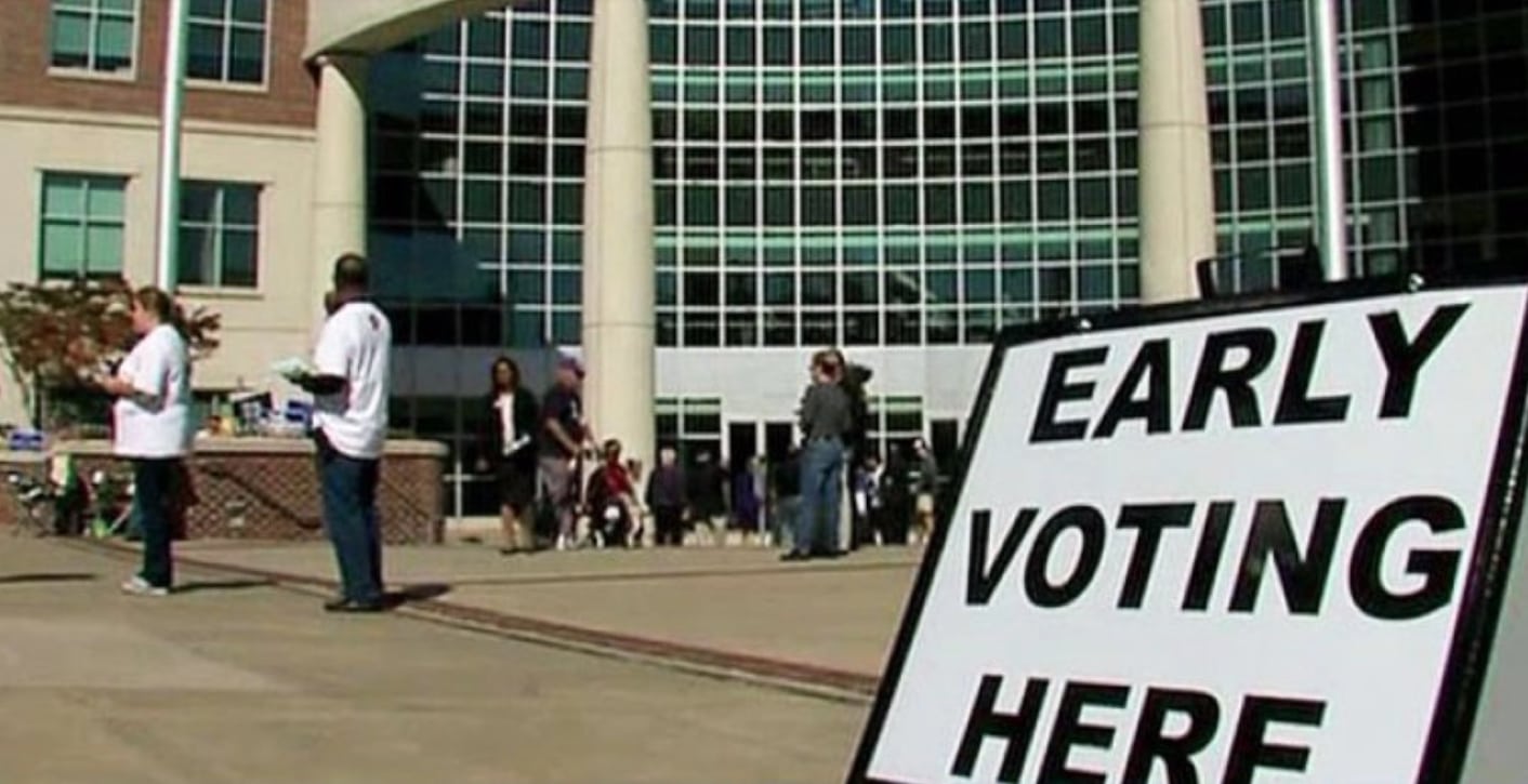 Campus early voting