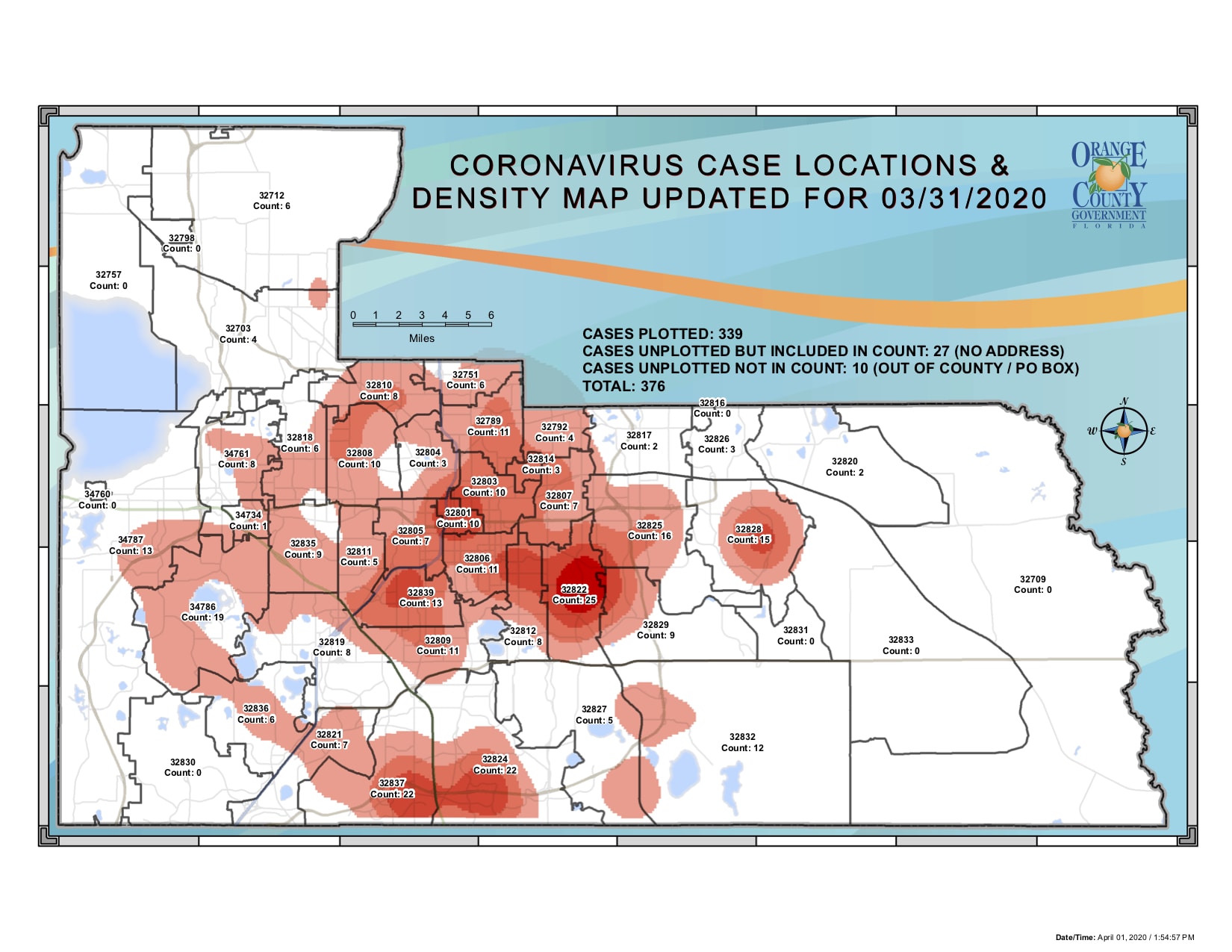 Orange County Florida Zip Code Map Jerry Demings warns Orange County residents to brace for much 