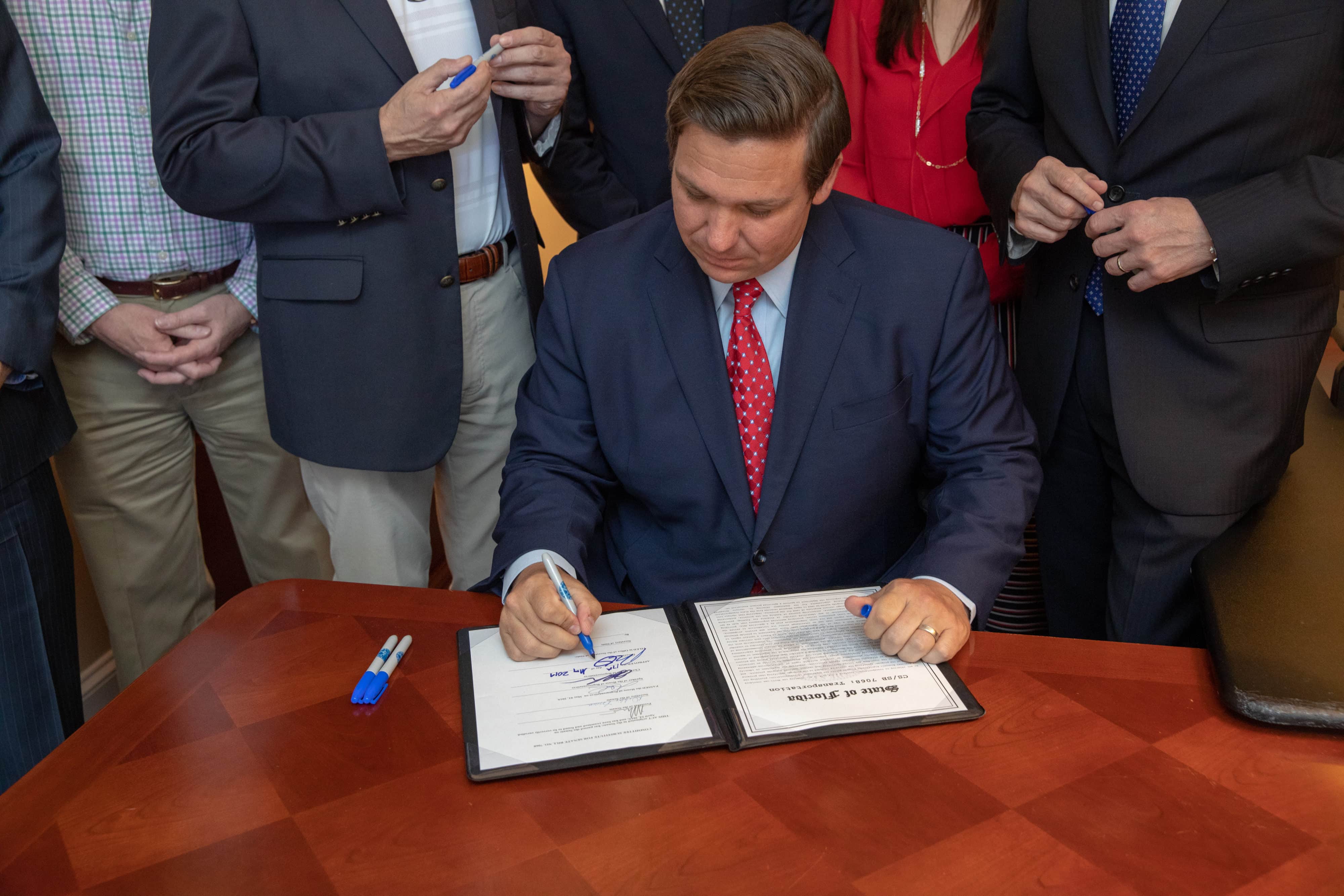 DeSantis bill signing