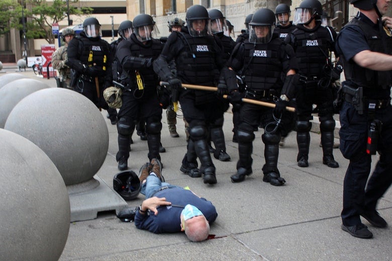 Buffalo protest