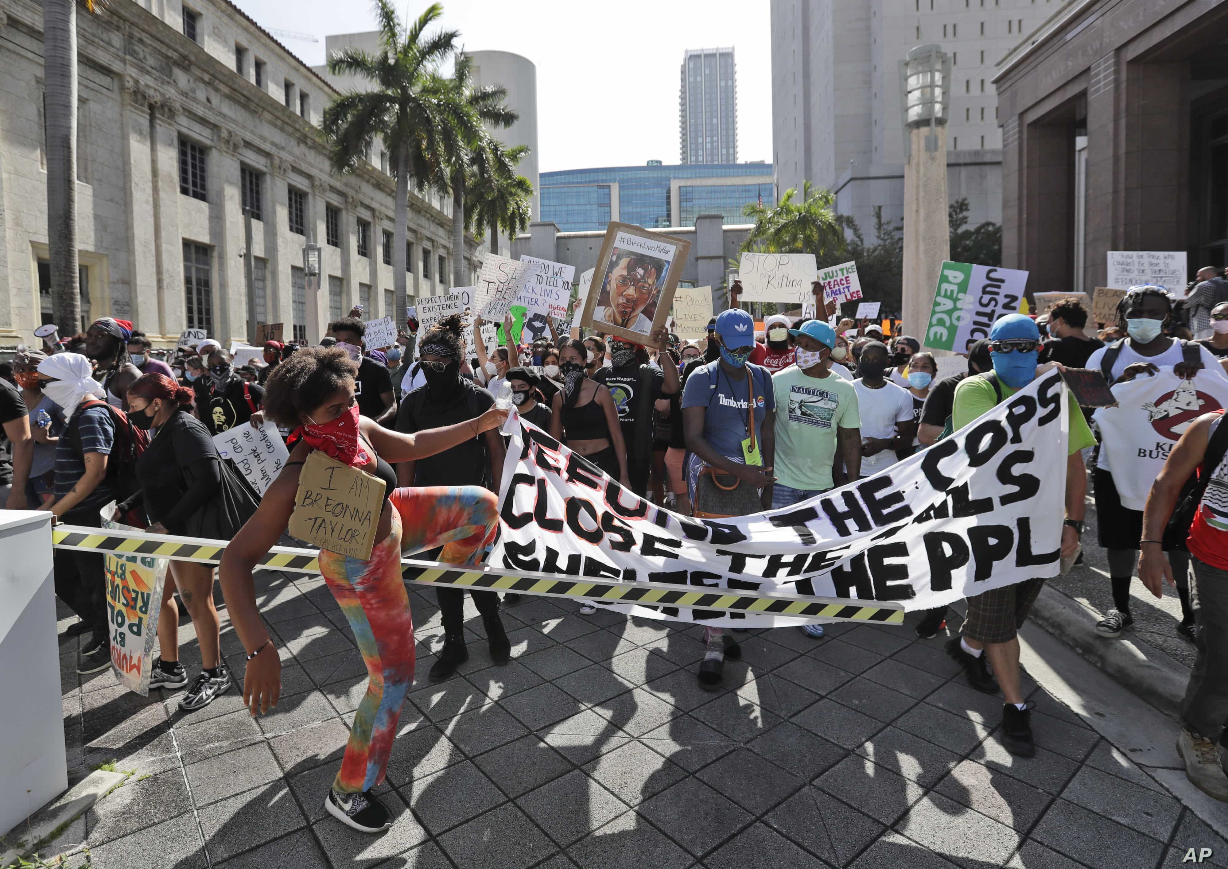 America Protests Miami