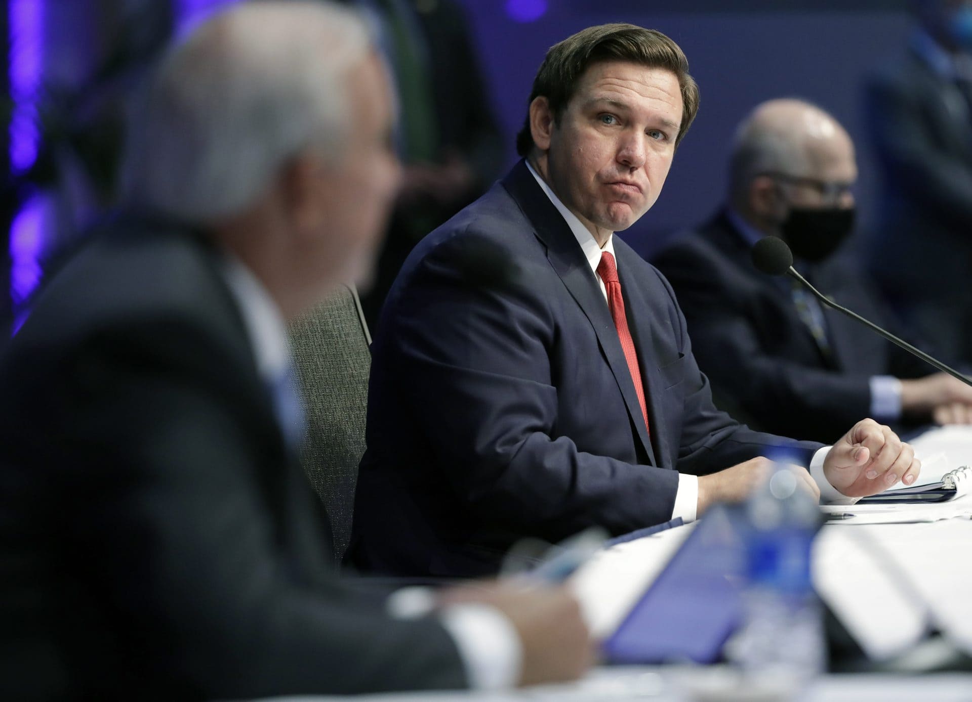 Ron DeSantis, Mark Rosenberg, Carlos Gimenez