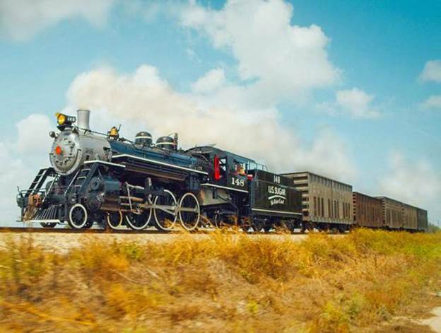 U.S. Sugar steam locomotive