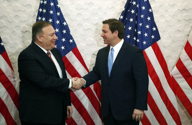 Mike Pompeo Ron DeSantis