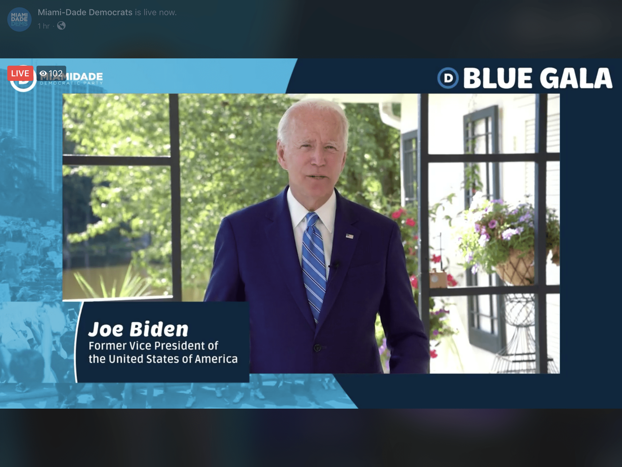 Biden Blue Gala