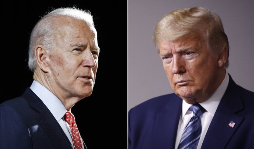 Joe Biden and Donald Trump