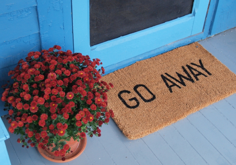 Not Welcome mat