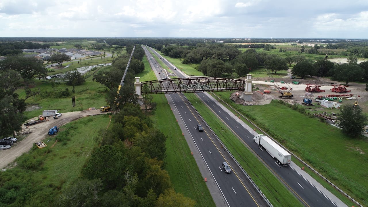 The-Waterlily-Bridge-is-now-in-place-over-the-Florida-Turnpike