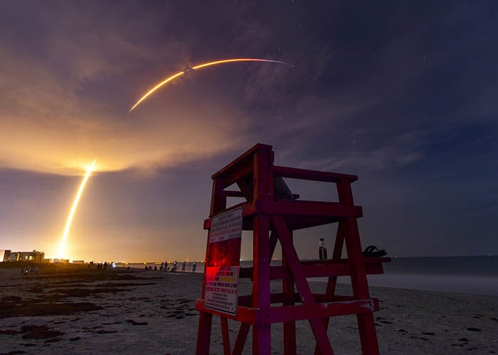 space x - liftoff