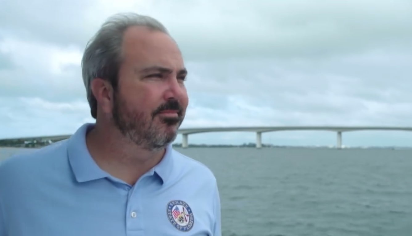 Joe Gruters on Sarasota Bay