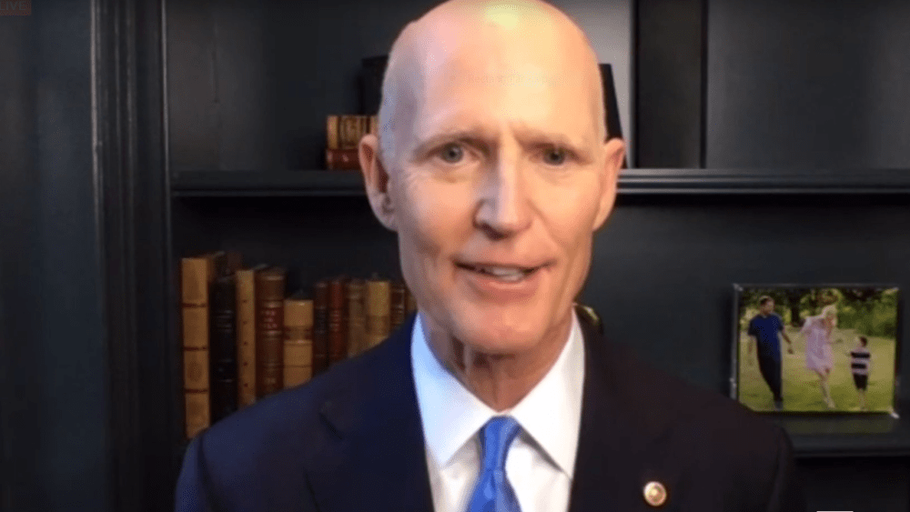 Rick Scott says 'Bernie Sanders is right' … 'Socialism' is on the Georgia ballot