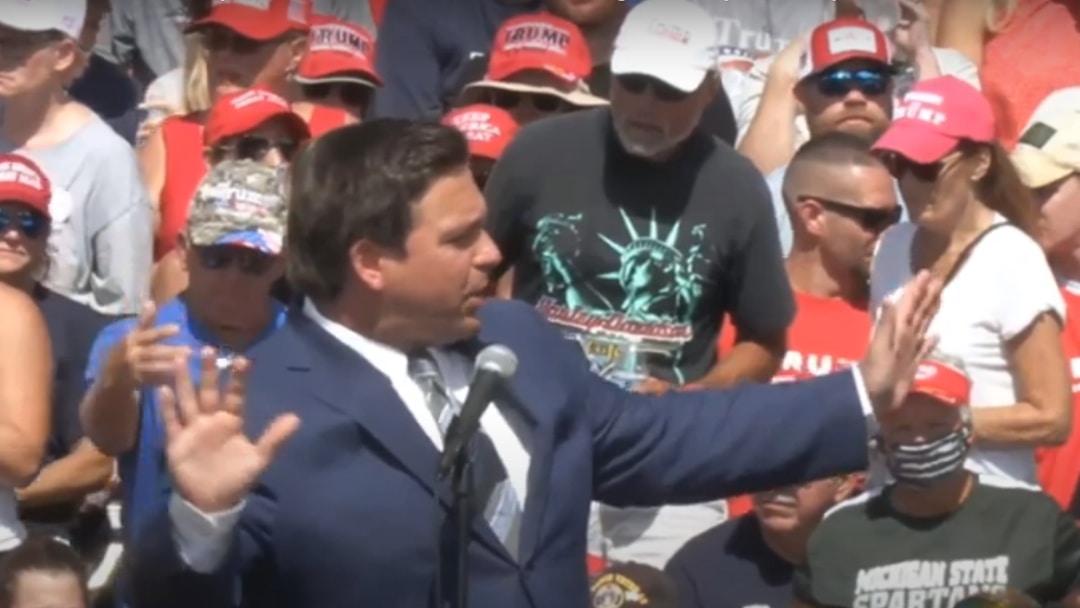 DeSantis Trump Tampa