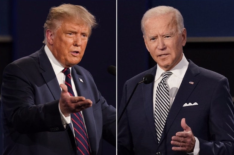 Donald Trump and Joe Biden