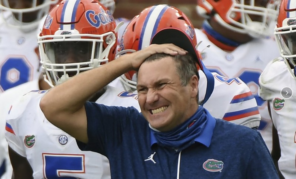 Florida head coach Dan Mullen