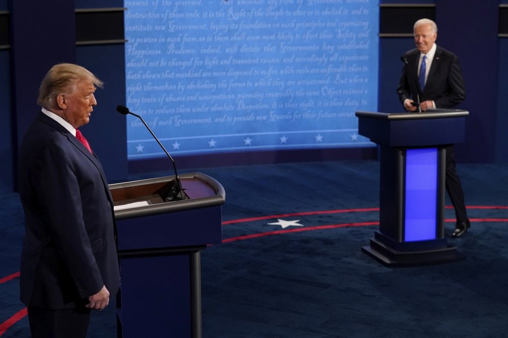 Trump Biden Debate AP 2