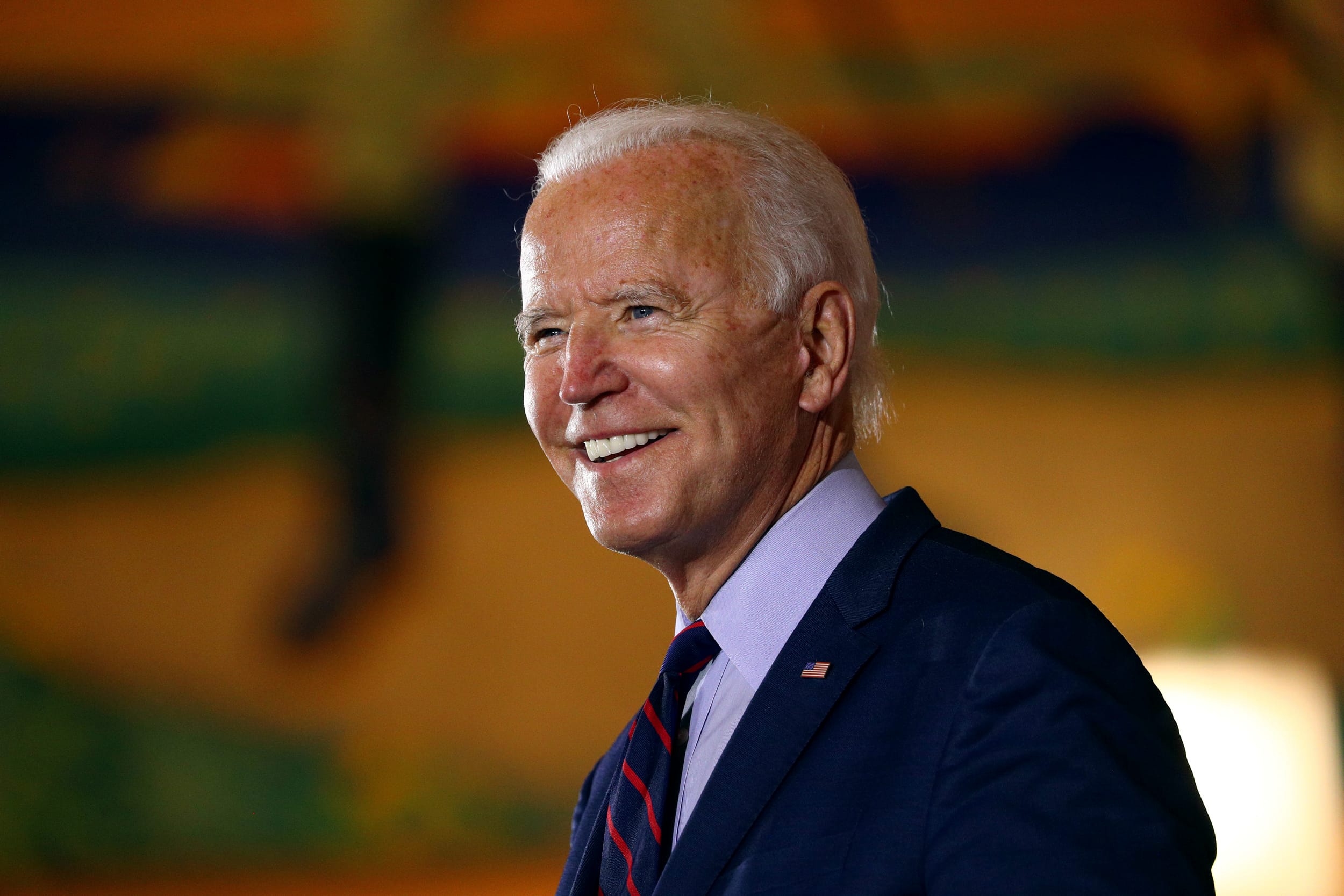 Image: Democratic presidential candidate Joe Biden attends a Voter Mobilization Event in Cincinnati