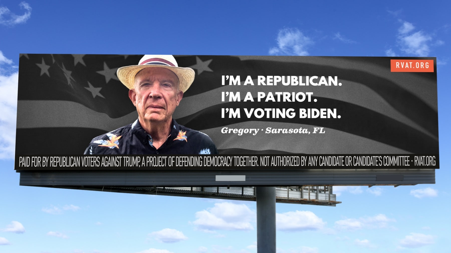 Billboard campaign shows Republican disgust for Donald Trump in Florida