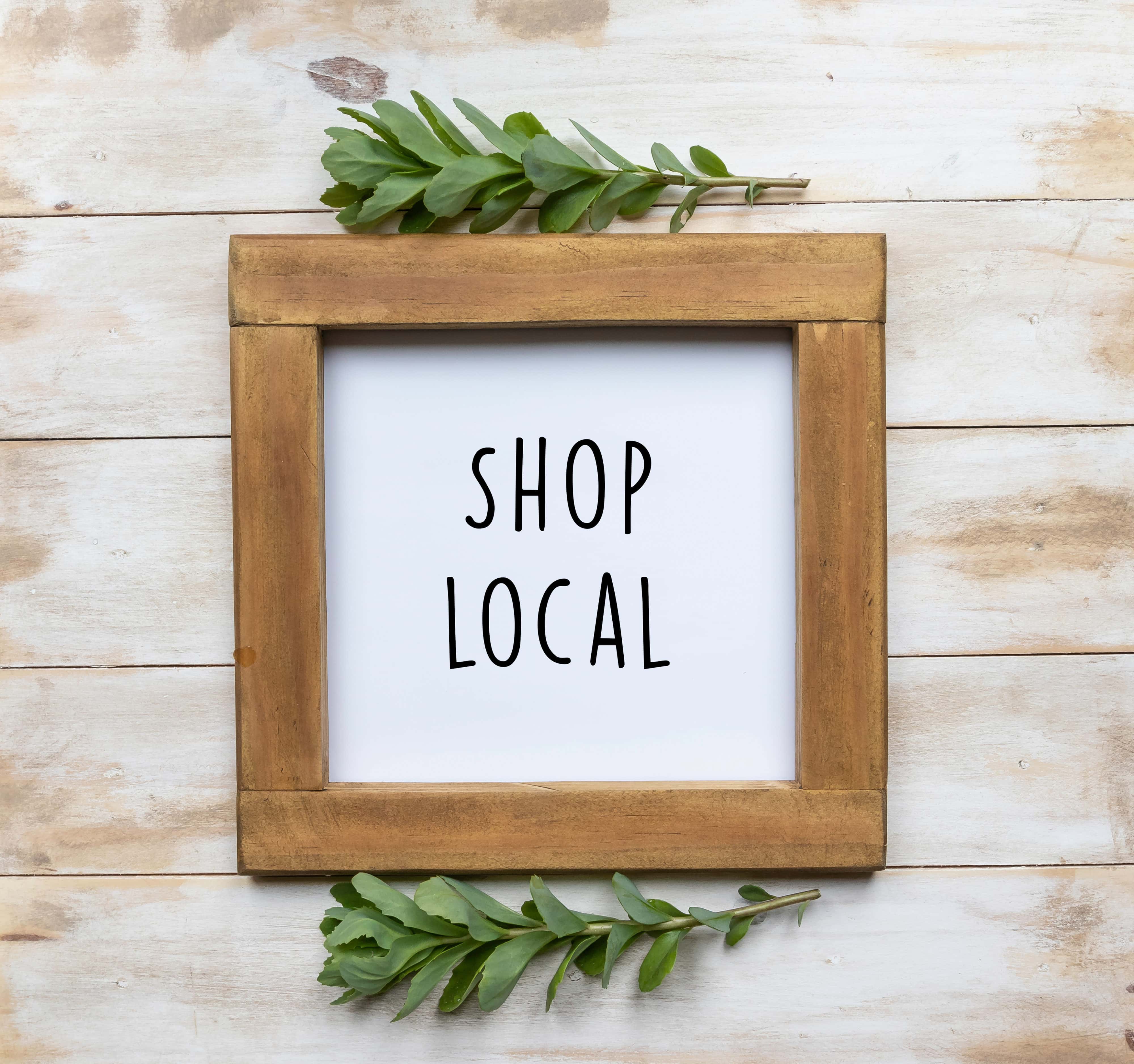 Shop local