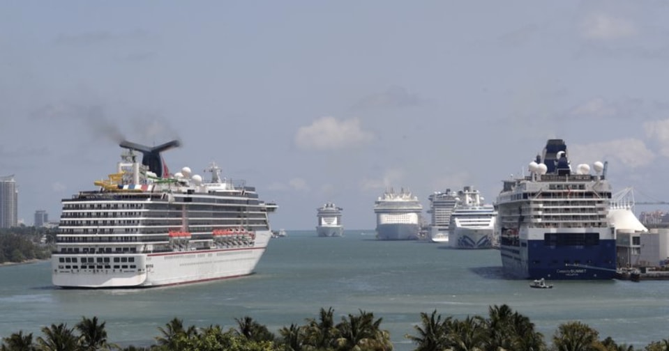 PortMiami cruise ships