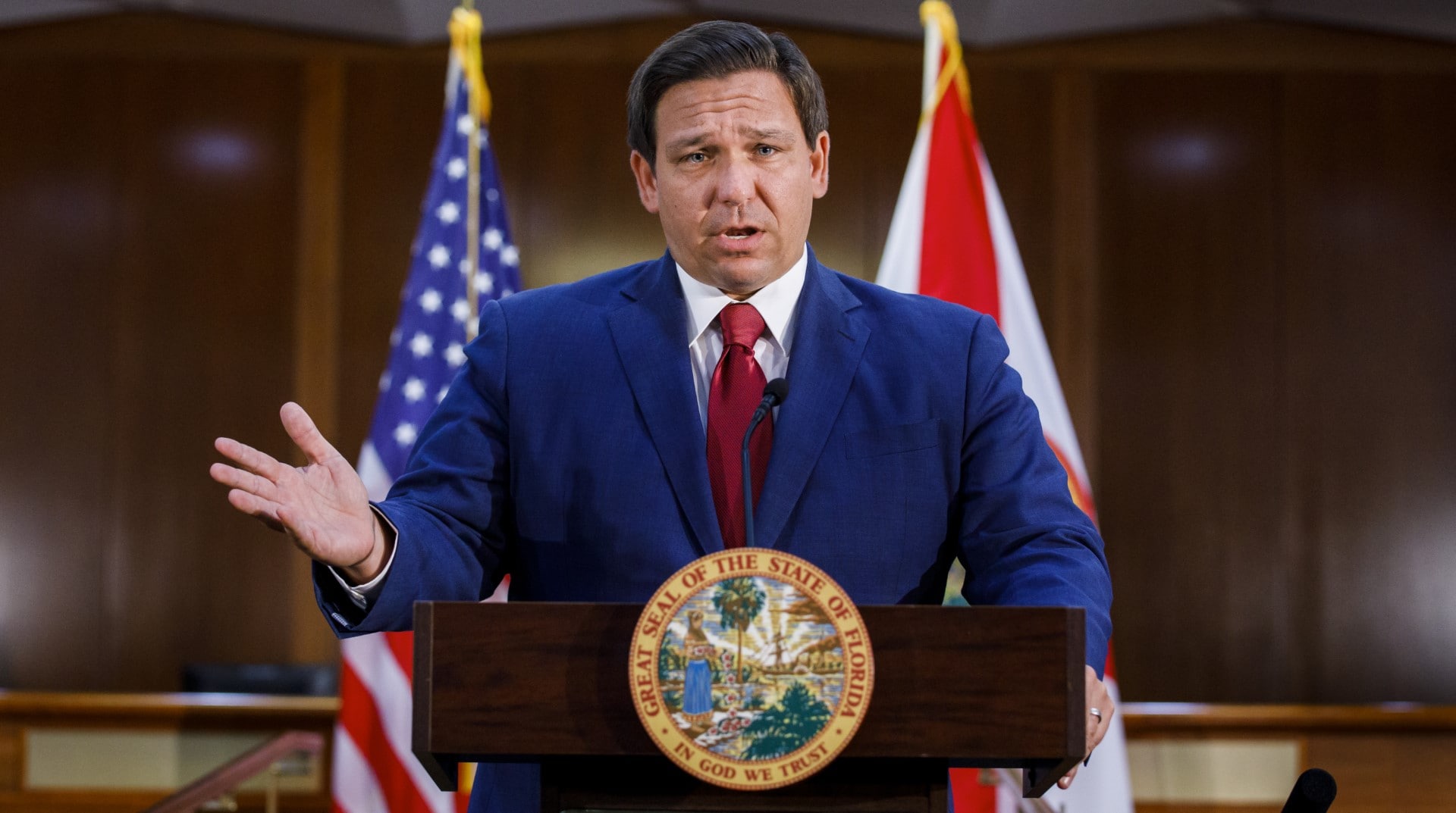 Florida Leads Ron Desantis Budget Grows Despite Pandemic Woes