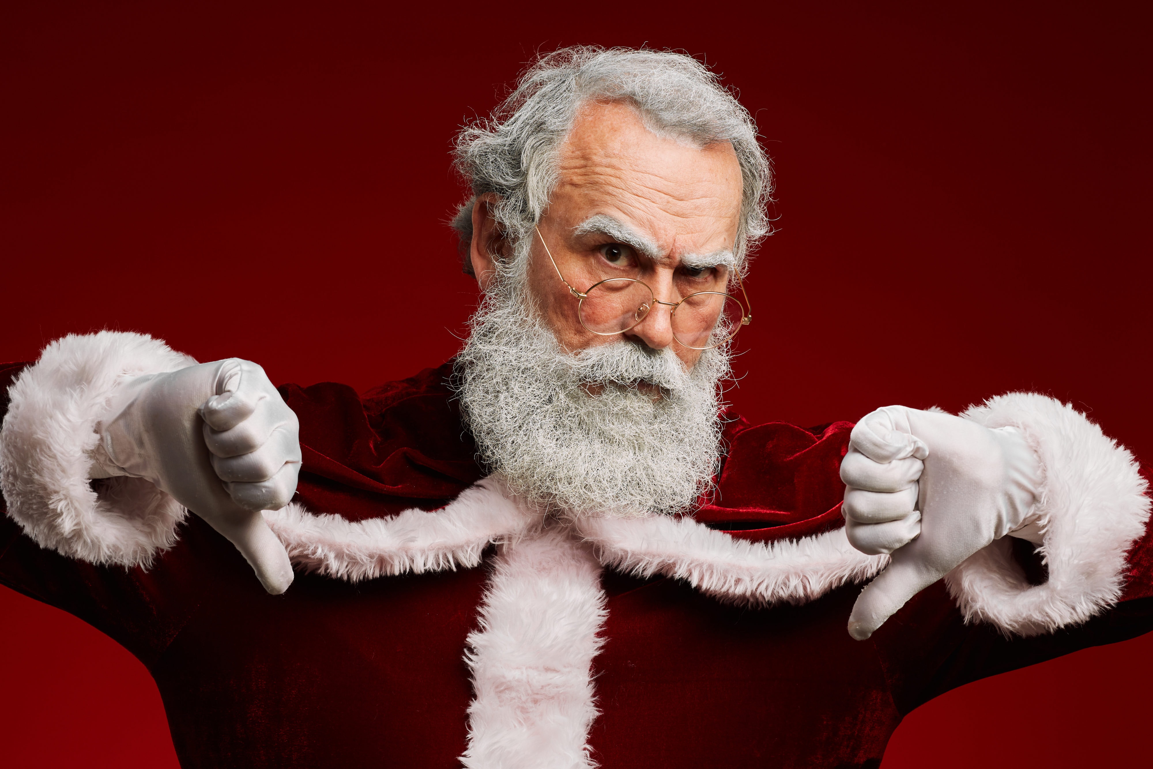 Angry santa