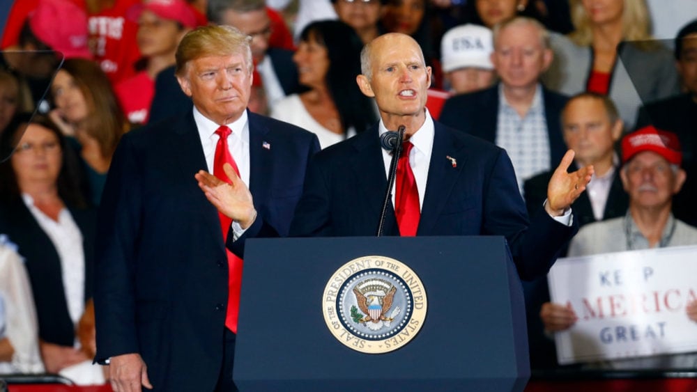 Rick Scott pleads with Donald Trump to attend Joe Biden inauguration