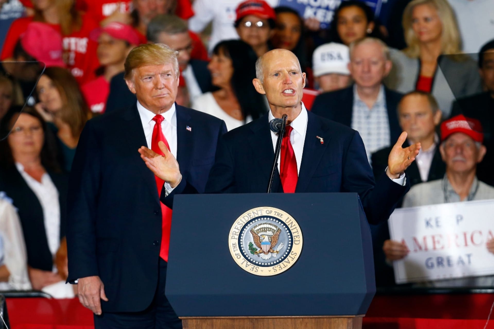 'Who knows?': Rick Scott can't say if Donald Trump White House run ...