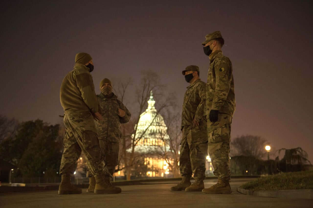 Virginia National Guard Soldiers support authorities in Washington, D.C.