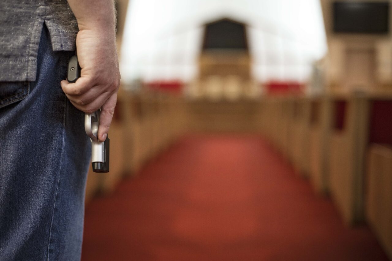 guns church