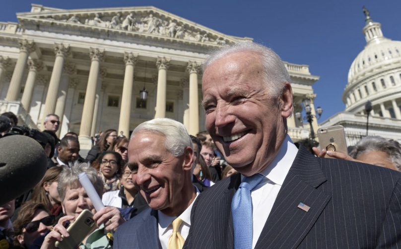 Charlie Crist and Joe Biden