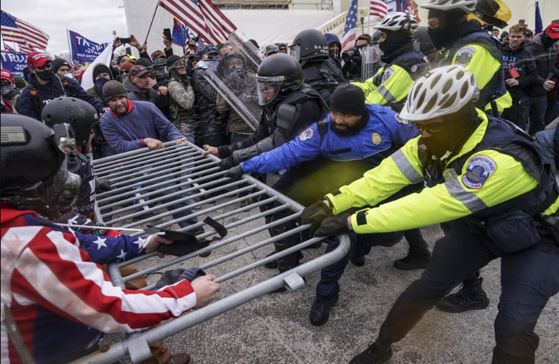 Jan. 6 siege of U.S. Capitol with Capitol Police