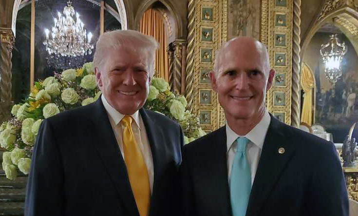 Rick Scott expects Republicans to take back Senate with help of Donald Trump