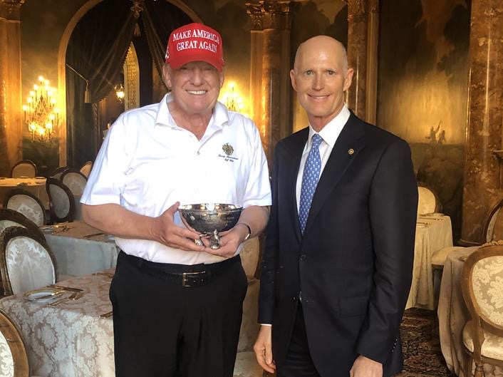 Rick Scott agnostic on timing of Donald Trump 2024 launch – Florida Politics