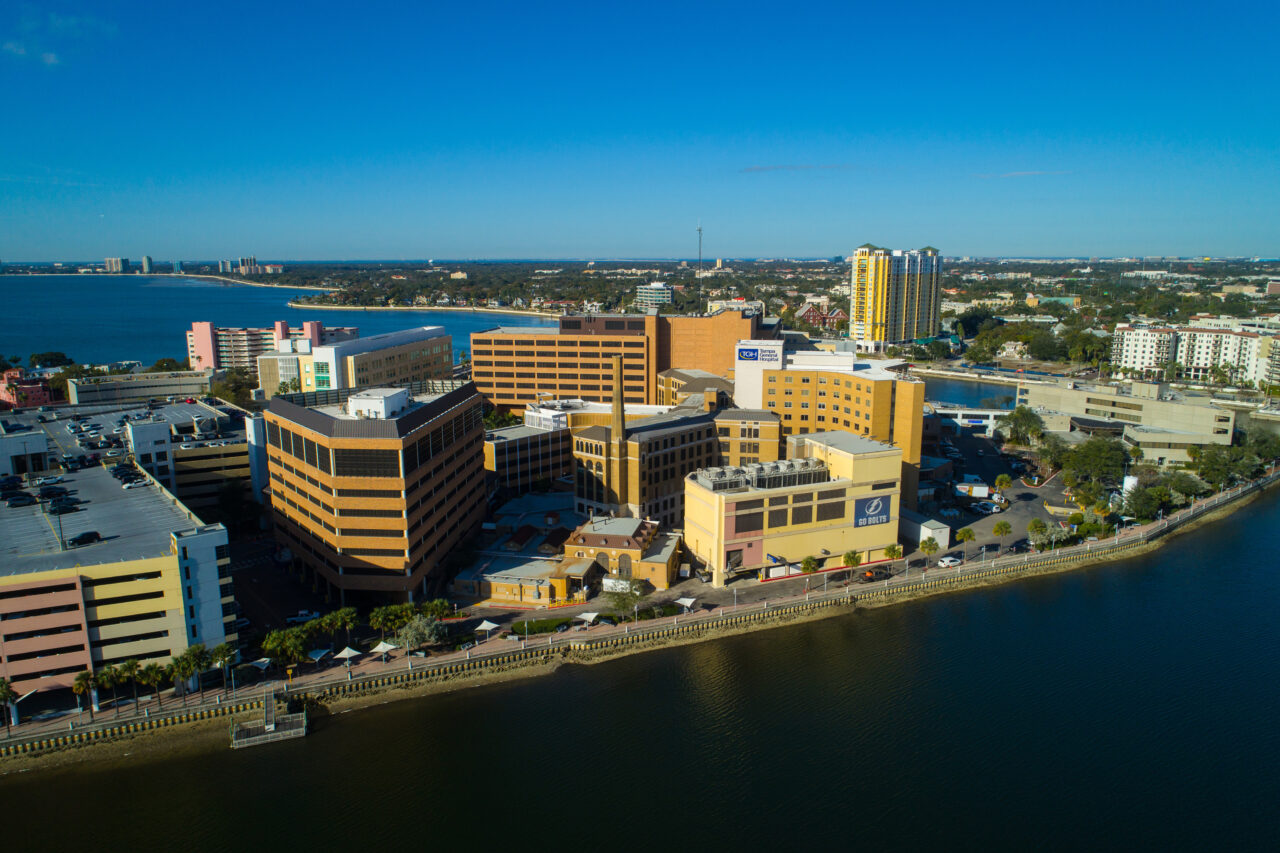 Tampa General Hospital aerial image