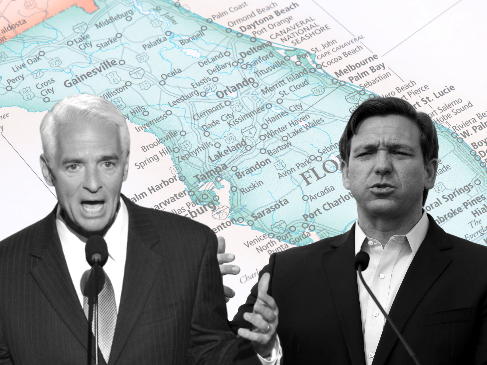 Charlie Crist Ron Desantis Square Off In A Transformed Political Environment 1271