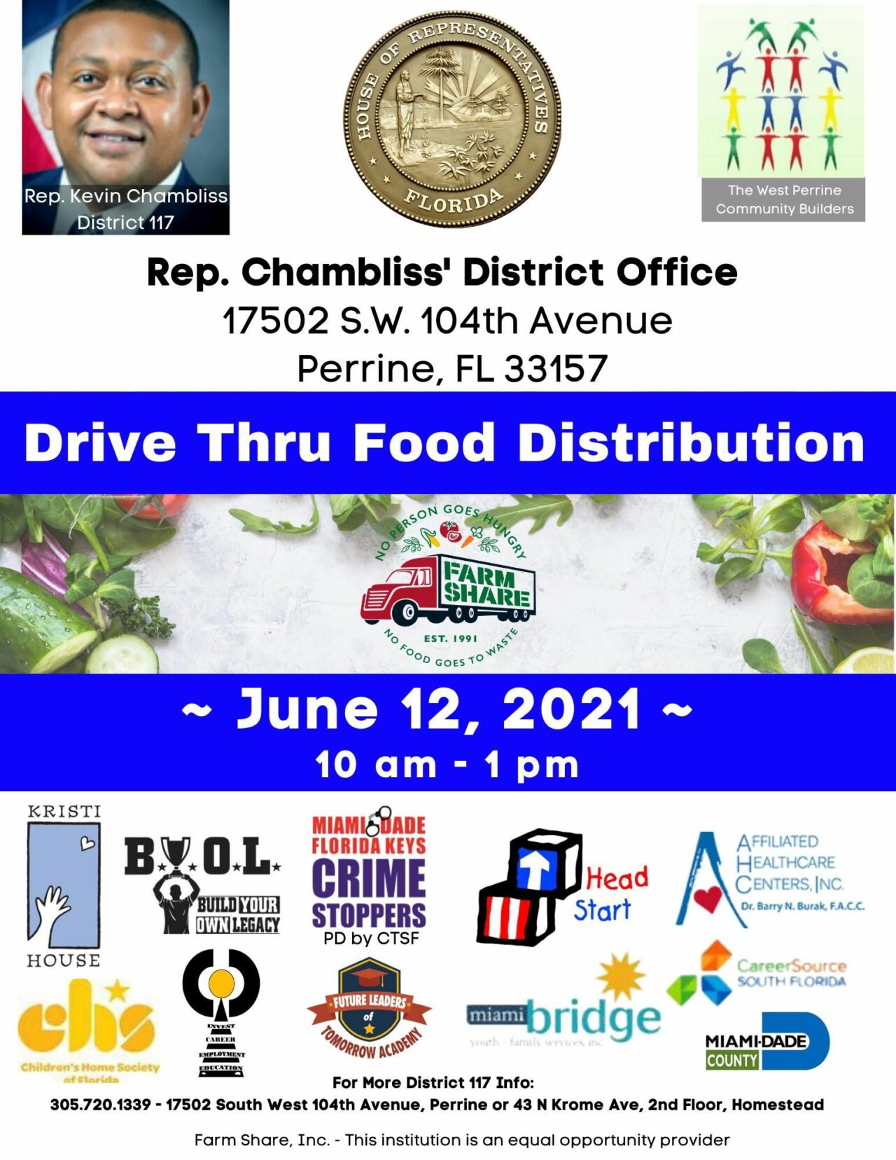 chambliss food drive