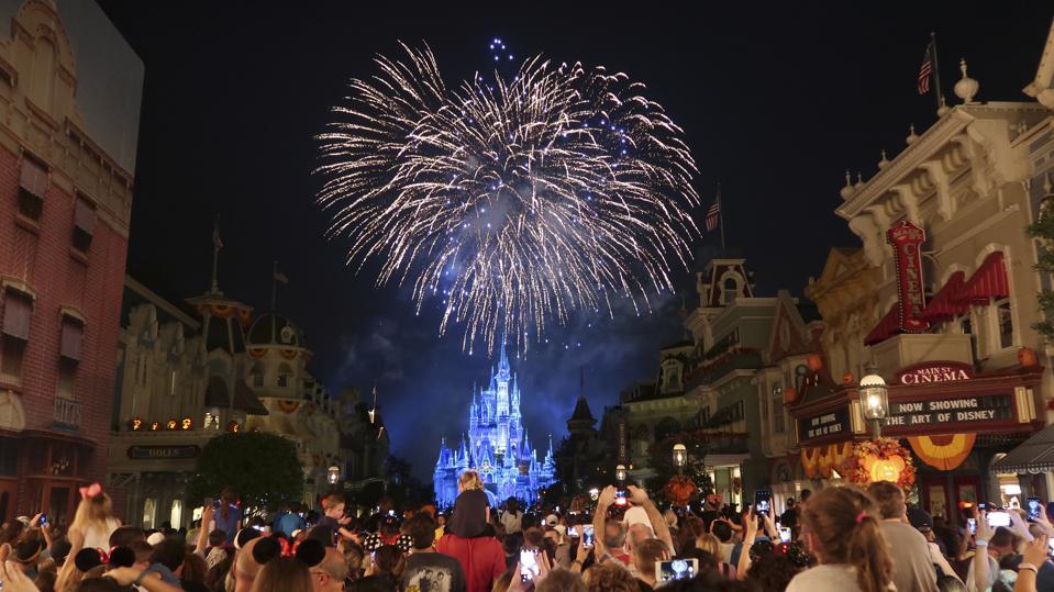 fireworks disney