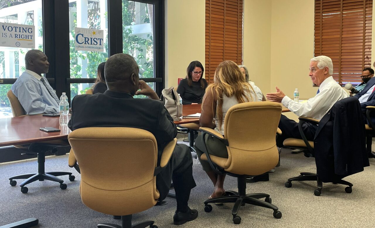 Charlie Crist voting rights roundtable