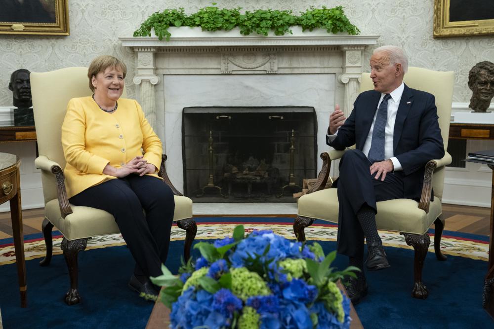 Angela Merkel Joe Biden