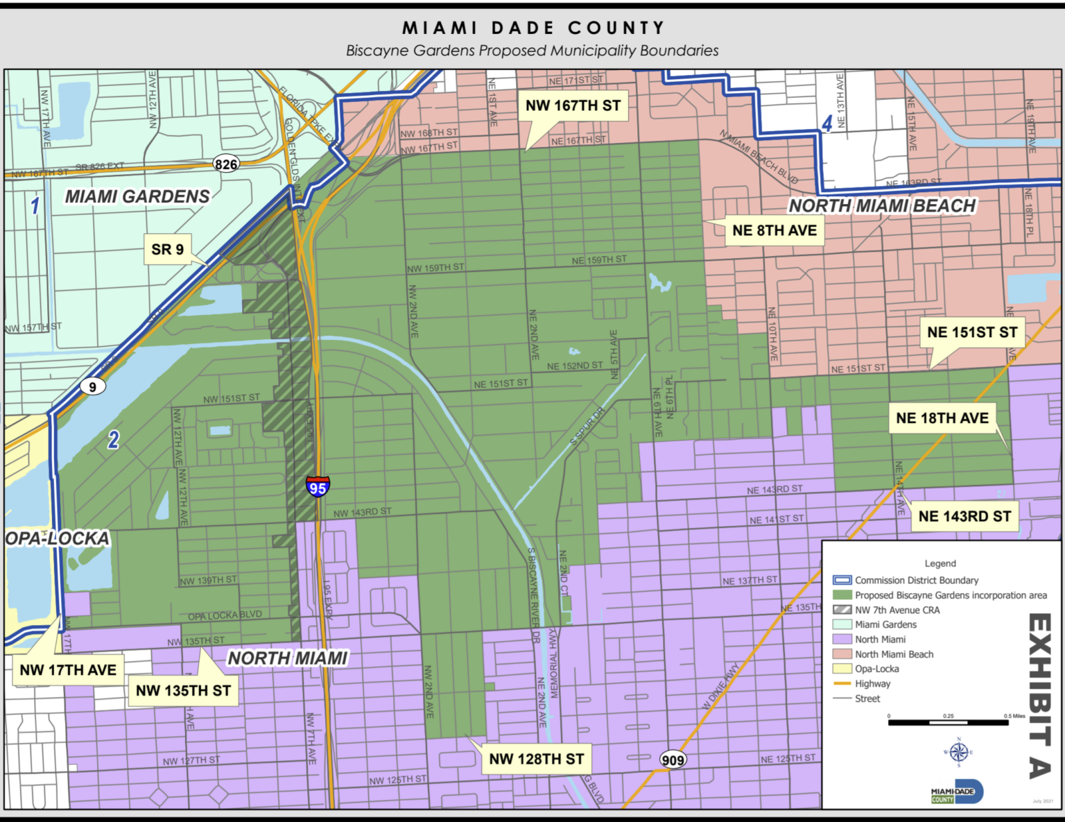 Miami-Dade Commissioners to weigh creating first new city since 2005